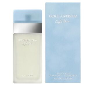 Dolce & Gabbana Light Blue Fragrance with Silver Accent